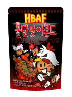 Hot & Spicy Chicken Almond 120g