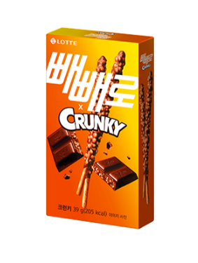 Pepero Crunky Chocolate & Biscuit 37g