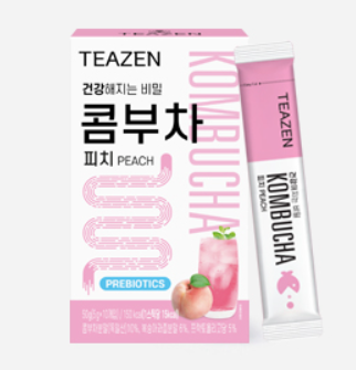 Teazen Peach Kombucha 150g