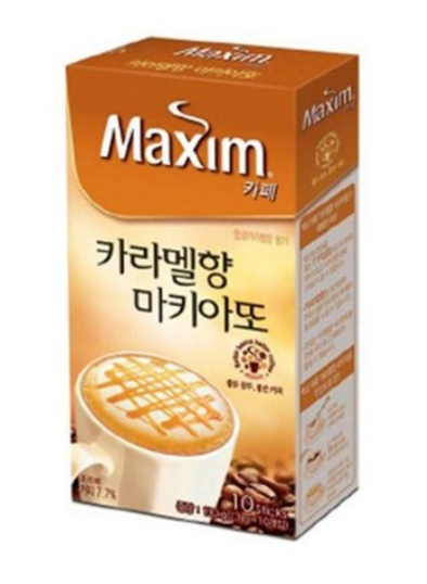 Maxim Caramel Flavored Macchiato 10 sticks 130g