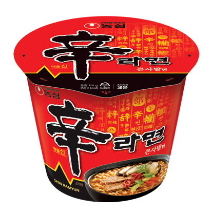 Shin Ramen Bowl 114g