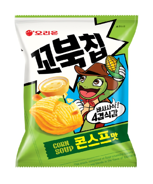 Turtle Chips Cornsoup Flavor 120g