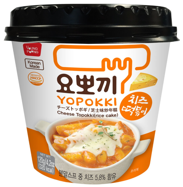 Yopokki Cheese 120g